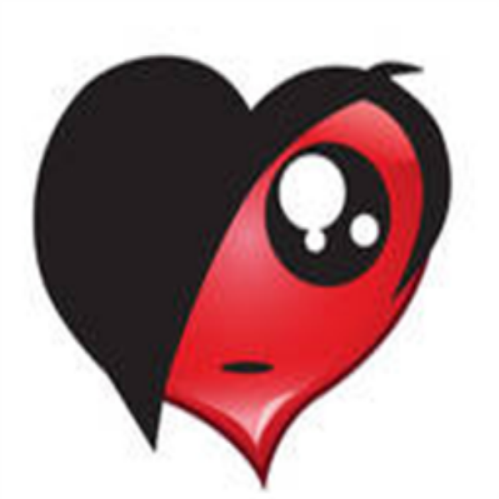 Emo Heart Roblox decal
