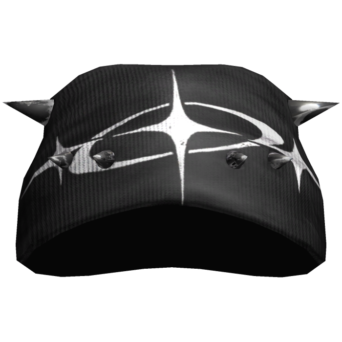 emo spiky y2k beanie