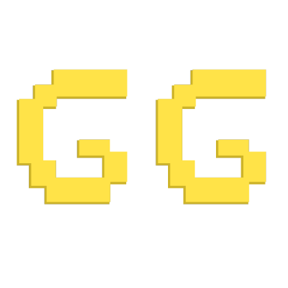 GG (pixel decal) Roblox decal