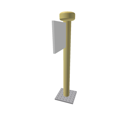 Elite Puffles Flag Pole