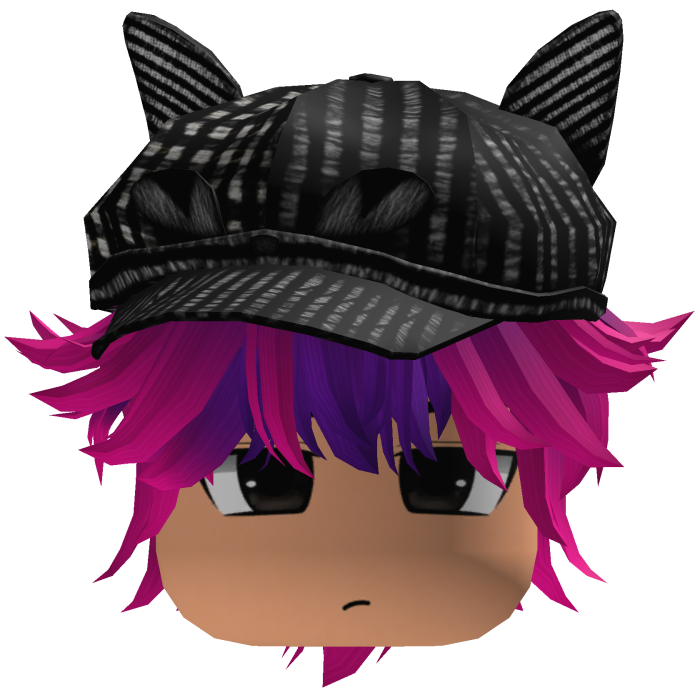 Messy Fluffy Emo Y2K Boy Hair VKAI pink purple CAT