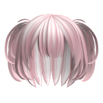 🍀Cute Mini Pigtails (Strawberry Milk)