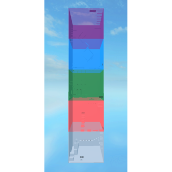 Steeple of Very Thin Blocks