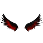 Crimson Shadow Wings