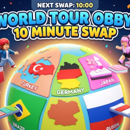 World Tour Obby: 10 Minute Swap