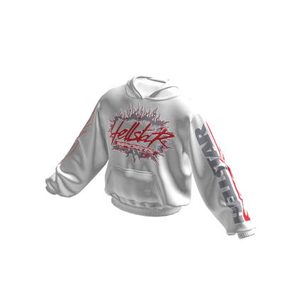 Hellstar White Hoodie