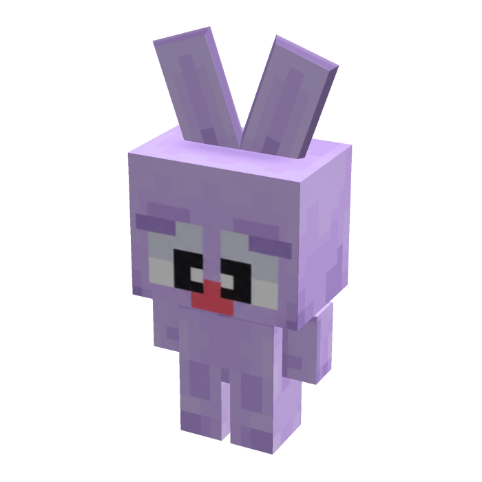 Purple Mini Bunny