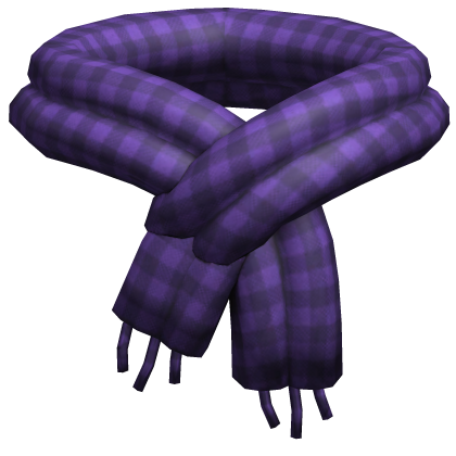 Purple Plaid Scarf 1.0