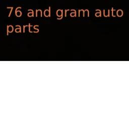76 and grams auto parts   icon