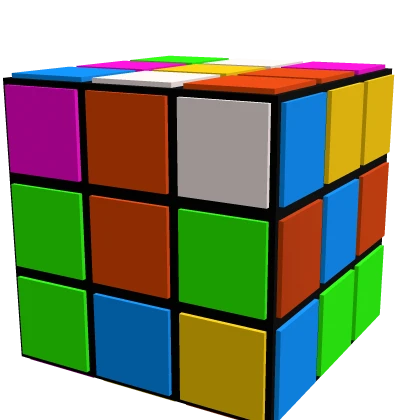 Scrambled 3x3 Puzzle Cube Dynamic Head Roblox Item Rolimon s