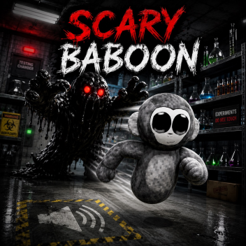 Scary baboon back