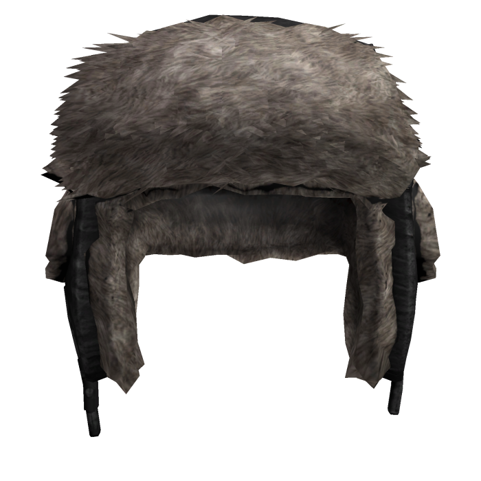 Black Grunge Y2K Ushanka