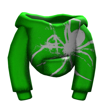 Green Designer Spider Male Hoodie Roblox item