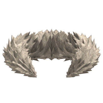 Beige Neck Fur