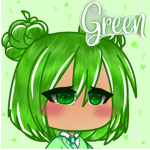 Lucky Green Heart