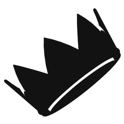 Cartoony White Crown