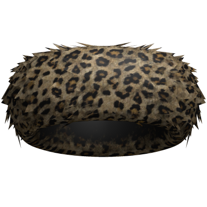 Leopard Fluffy Winter Fur Headband