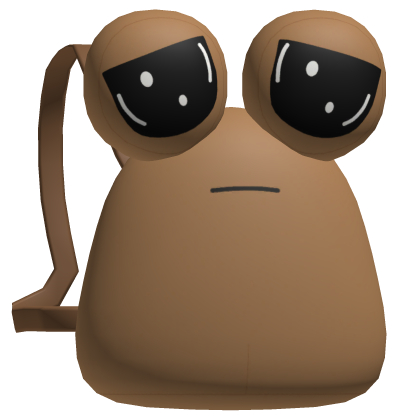 Cute Sad Pou Backpack 3.0