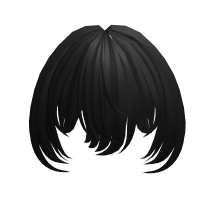 ♡ : black hair anime bangs カワイイ Roblox item