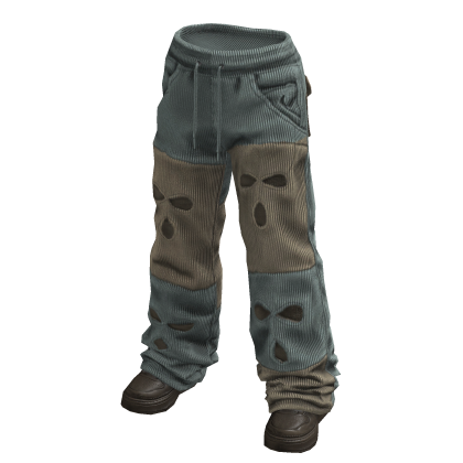 Theft Distressed Sweatpants Baby Blue ⭐ thumbnail