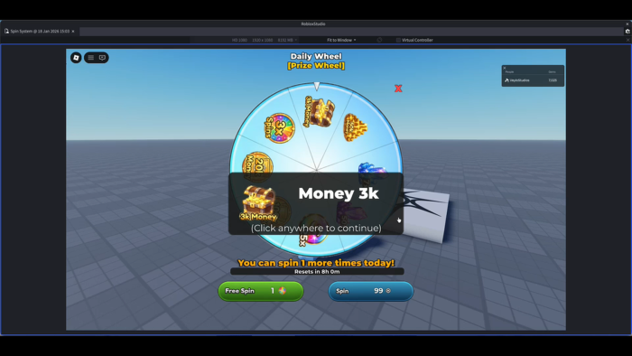 Spin Wheel Reward System preview 2