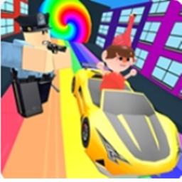 🌈 Rainbow Drive Obby!
