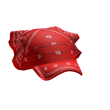 Y2K Bandana Cap (Red)