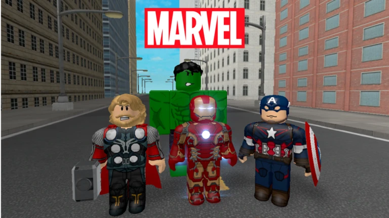 Cuộc cãi vã siêu anh hùng Marvel - Roblox