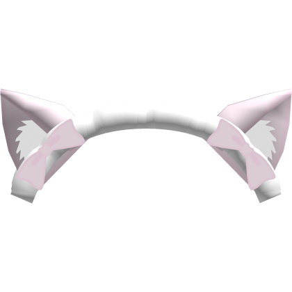 pink kawaii neko maid headdress