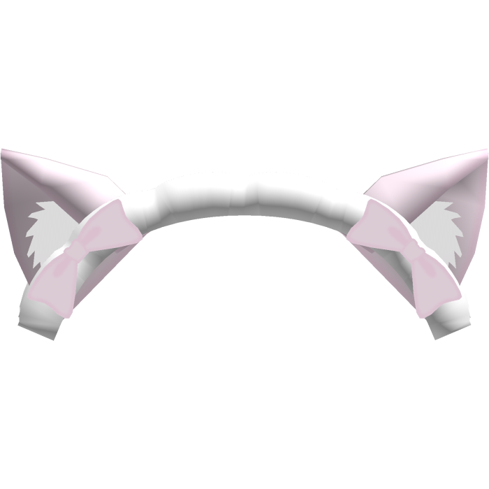 pink kawaii neko maid headdress