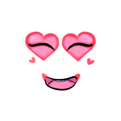 Heart Face Paint Roblox decal