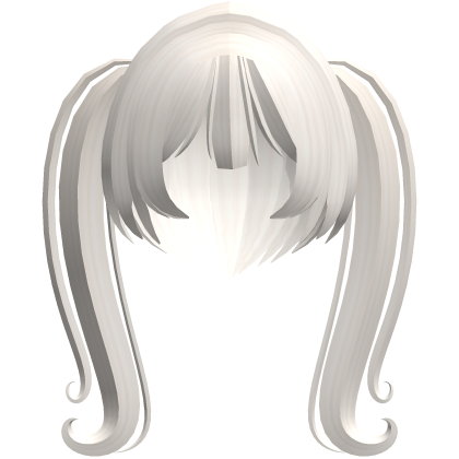 ☆ Kawaii Long Swirly Pigtails in Blonde ☆ Roblox item