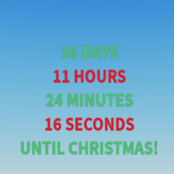 Countdown until Christmas