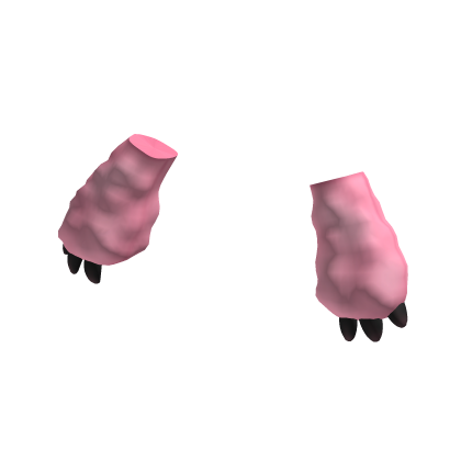 pink gothic emo gloomy bear monster claws