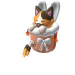 Orange Kitty Backpack