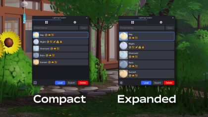 Lighting Curator - a lighting preset manager preview 1