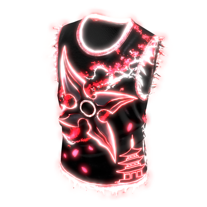 🔆Blood Moon Ronin Emissive Glowing Tank