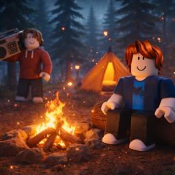 campfire avatar hangout (boombox)