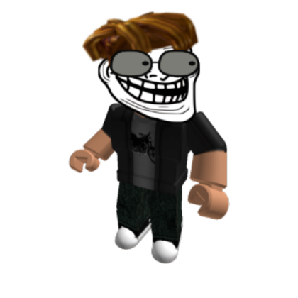 me as a troll face Roblox decal
