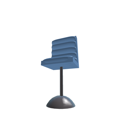 Bar Stool (Blue)