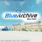 Blue Archive Gun Test