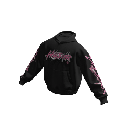 Designer Hellstar Hoodie Black thumbnail