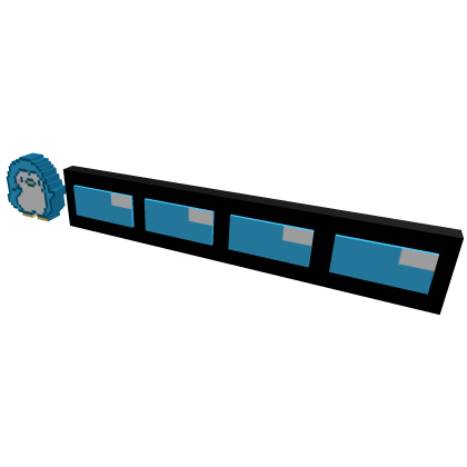 Cute penguin life bar