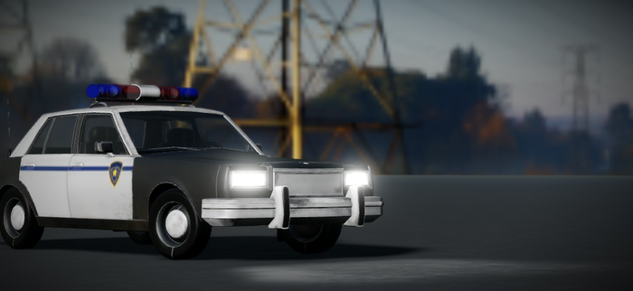 CoD IW Chevrolet Impala (Police Car) preview 4