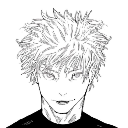 Gojo Satoru Manga Roblox decal
