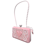 Mini Rhinestone Bag in Pink