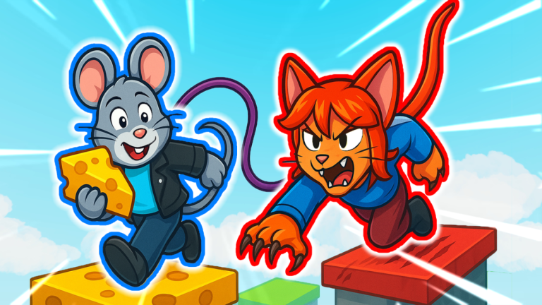 Cat and Mouse [2 Player Obby] screenshot 1