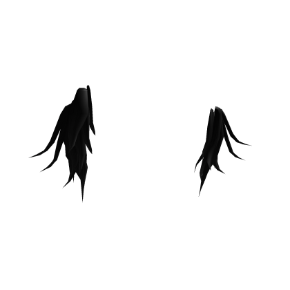 Black Bang Hair Extensions Roblox item