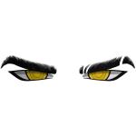 (In Group Store) Yellow Vortex Eyes