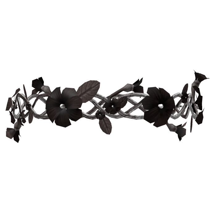 Brown Flower Crown Tiara
